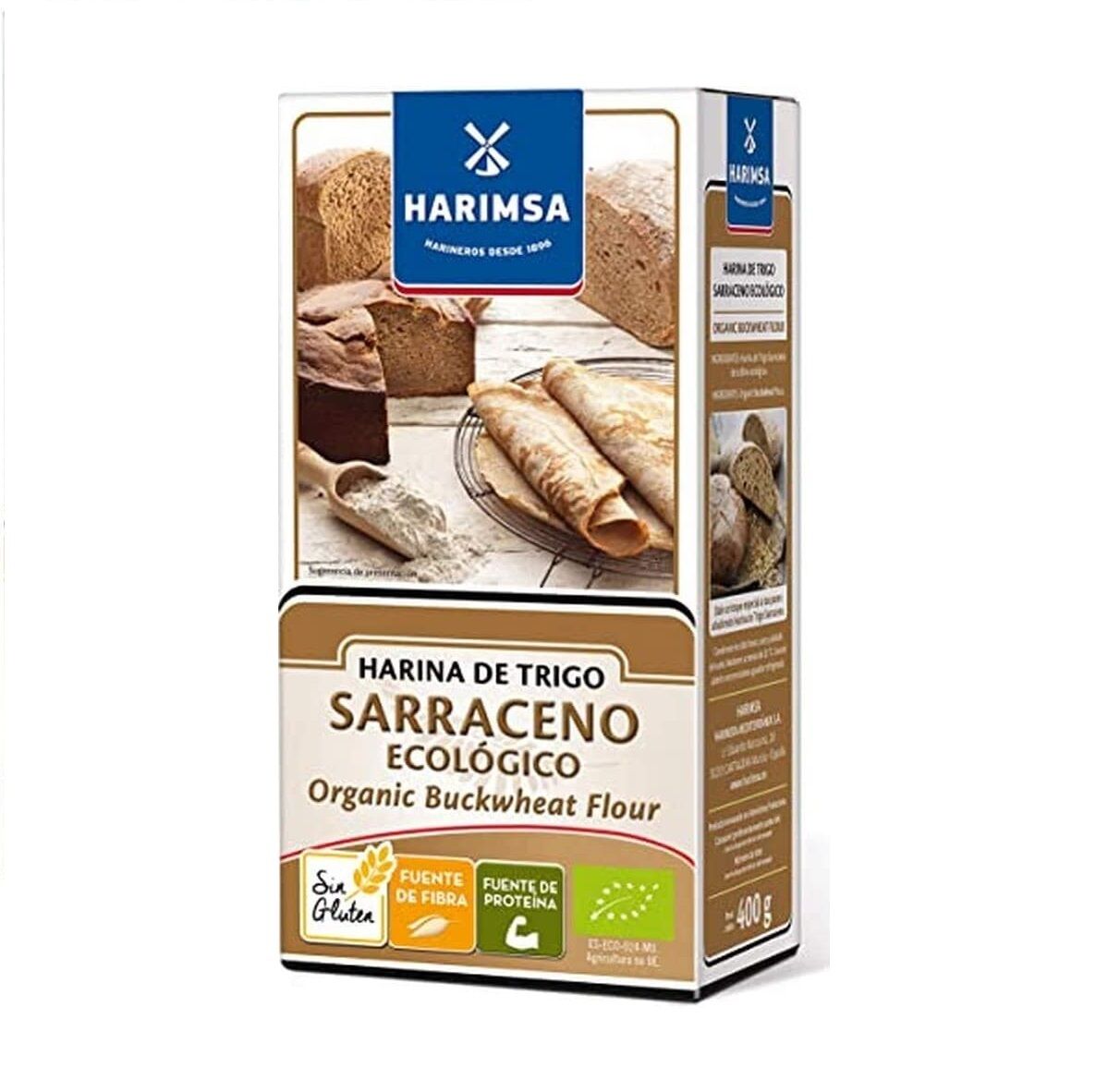 Harina de trigo sarraceno ecológica
