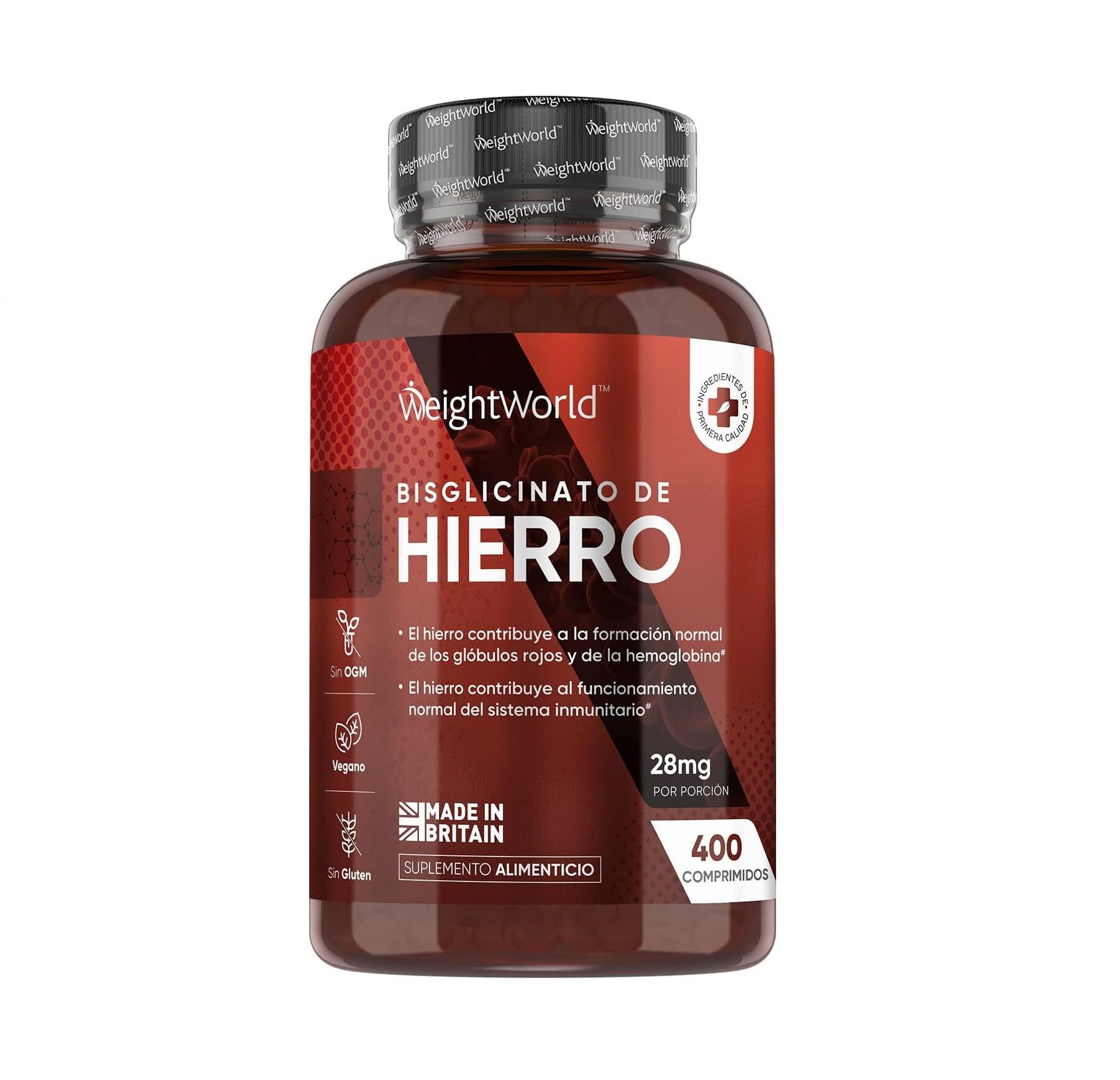 Hierro 28 mg